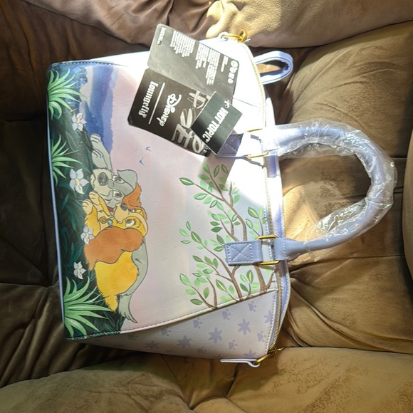 Loungefly Lady and the Tramp Pastel Handbag - Picture 3 of 7